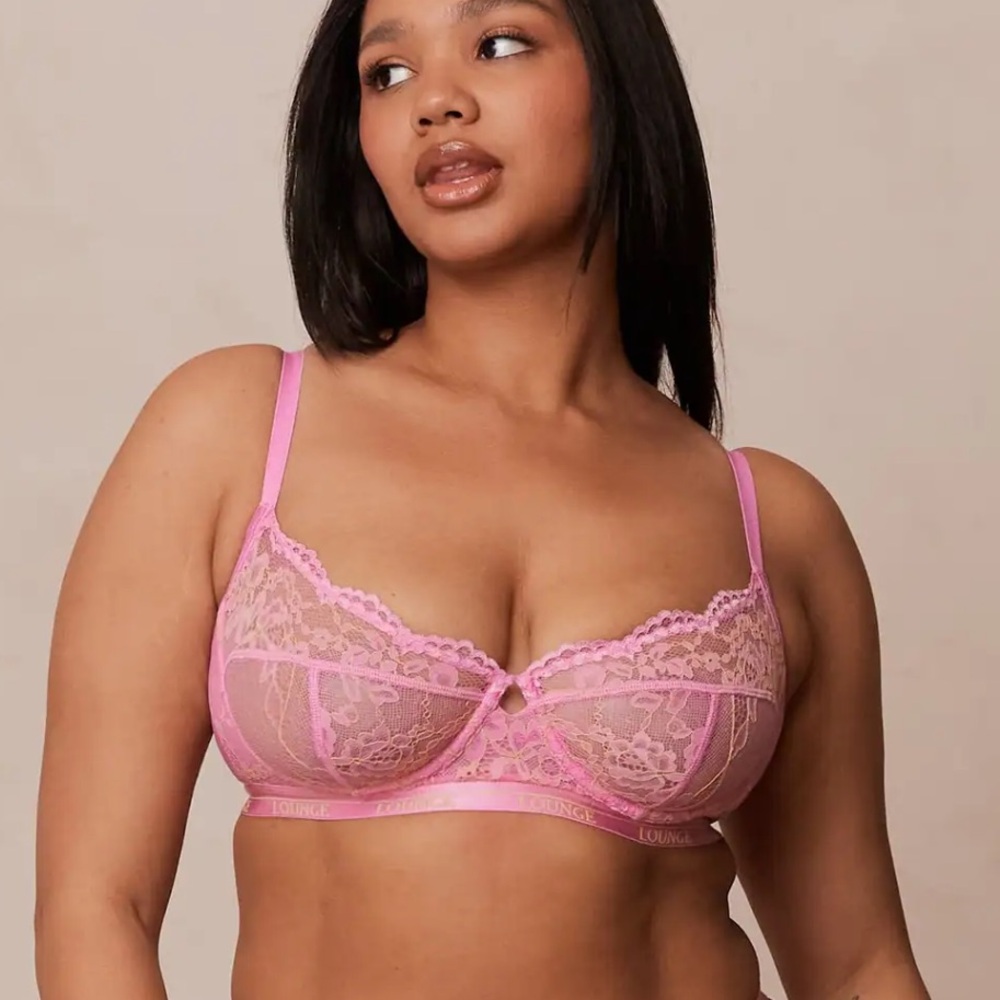 Lounge Two-Tone Blossom Balcony Bra